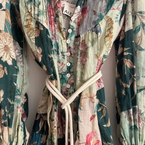 Alemais Long Sleeve Floral Dress - Picture 3 of 9